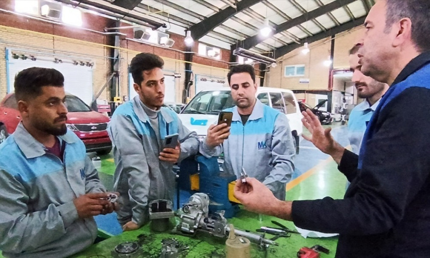 دوره تعلیق و فرمان کیا و هیوندای و فرمان برقی